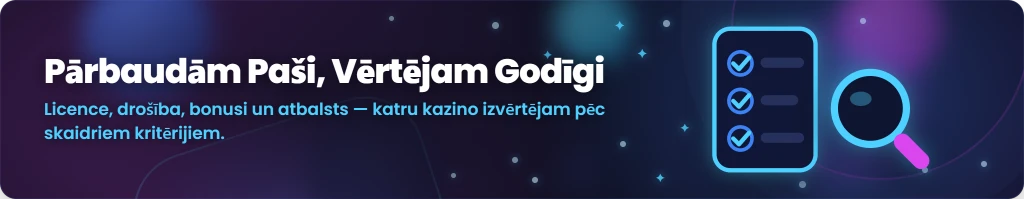 Kā tiek izvēlēts labākais ārzemju kazino