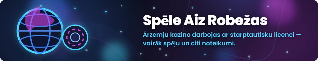 Kas ir ārzemju online kazino