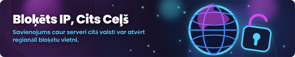 Azartspēļu vietņu atbloķēšana ar VPN