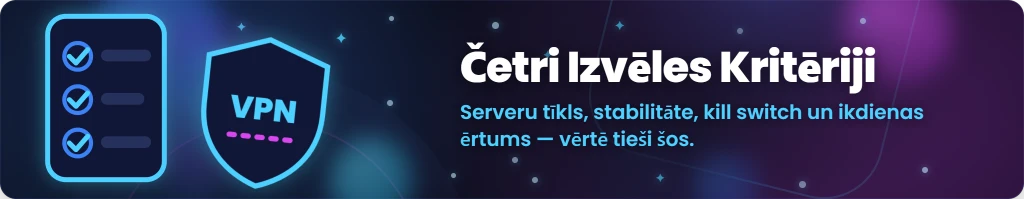 Kā izvēlēties VPN ārzemju kazino spēlēšanai