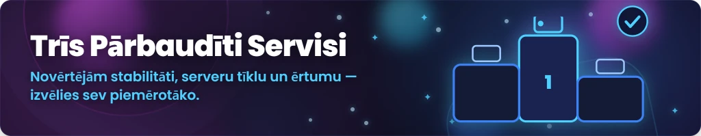 Populārākie VPN pakalpojumi ārzemju kazino